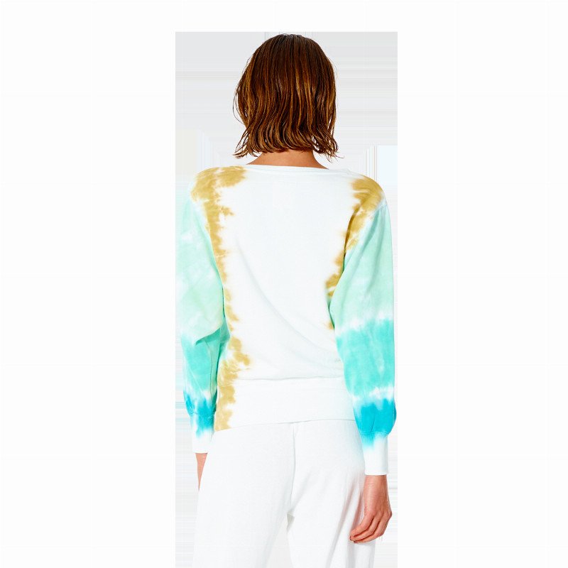 Sun Drenched Sweatshirt in Turquoise