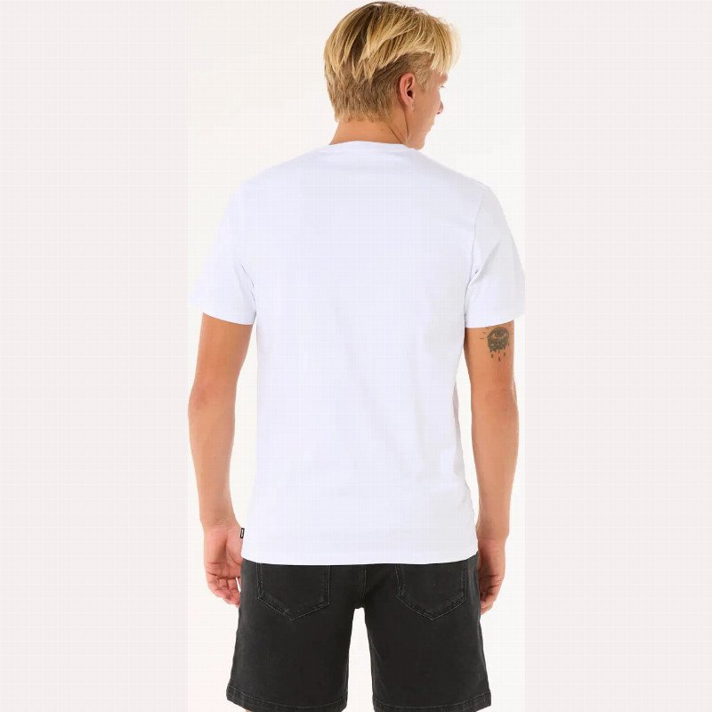 Surf Paradise Badge Update T-Shirt in White