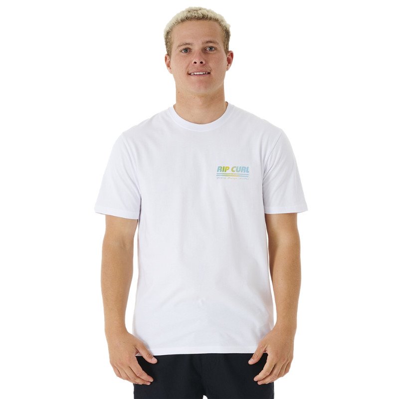 Rip Curl Surf Revival Decal T-Shirt - White
