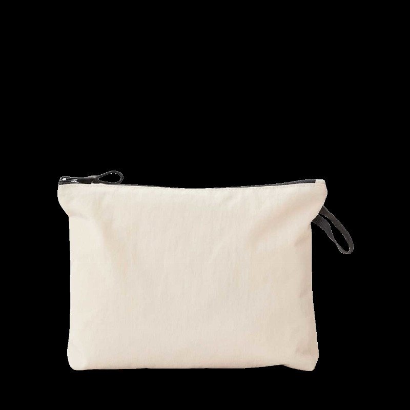 Surf Series Wash Bag in Off White & Black
