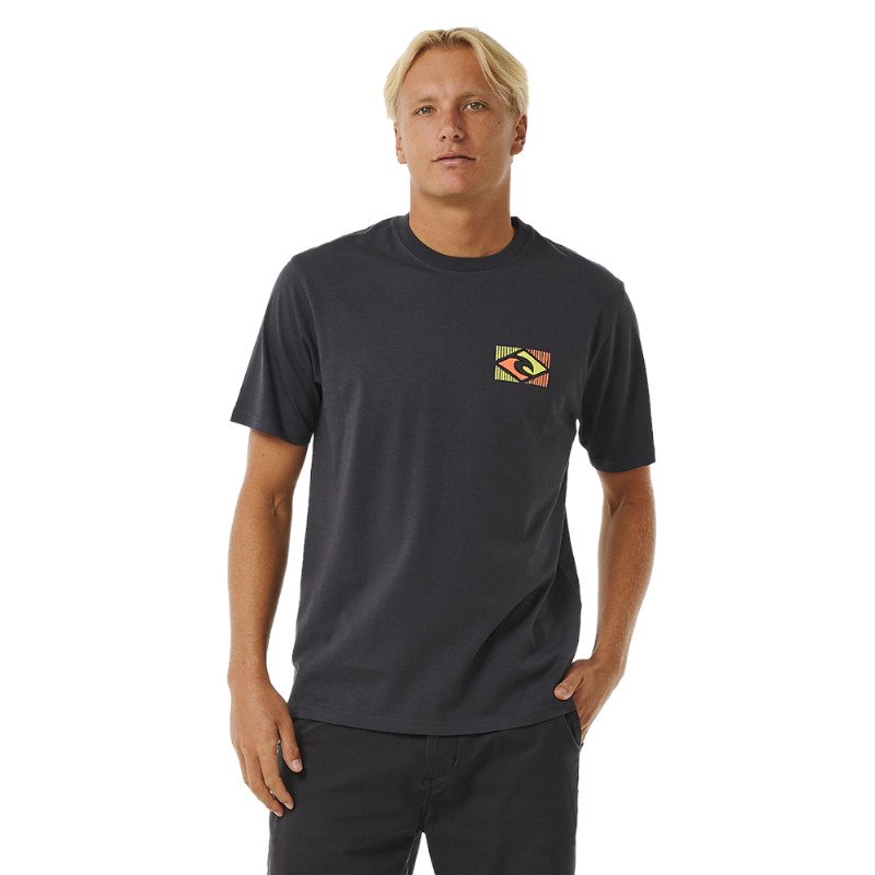 Rip Curl Traditions T-Shirt - Washed Black