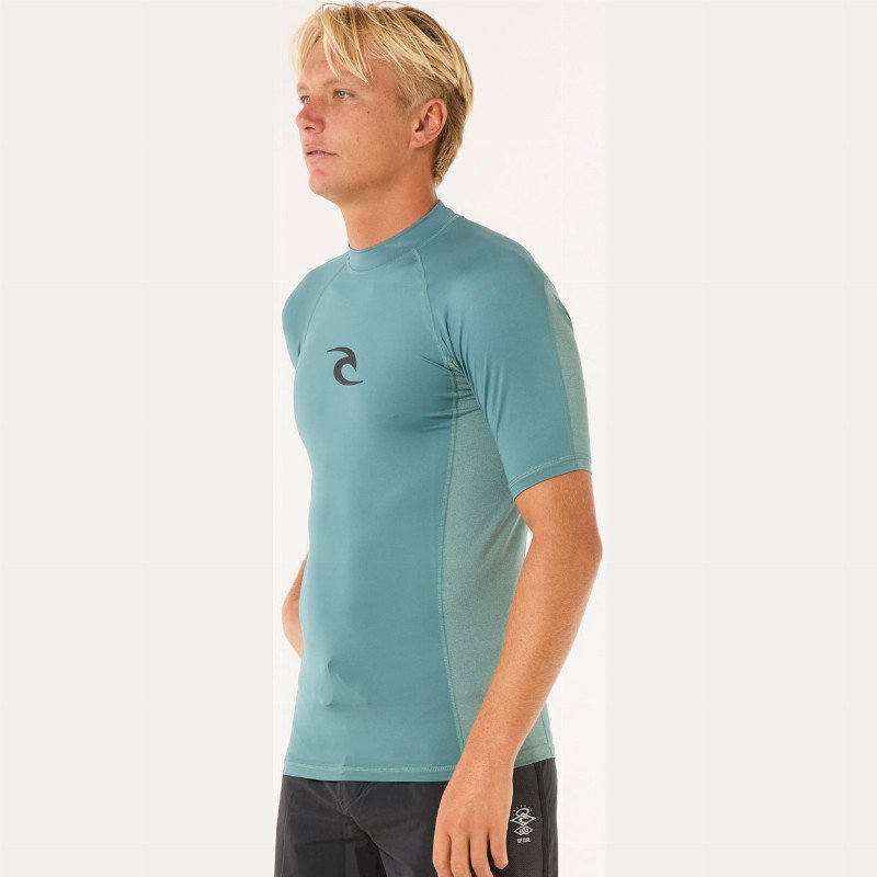 Waves UPF Performance Rash Vest in Bluestone
