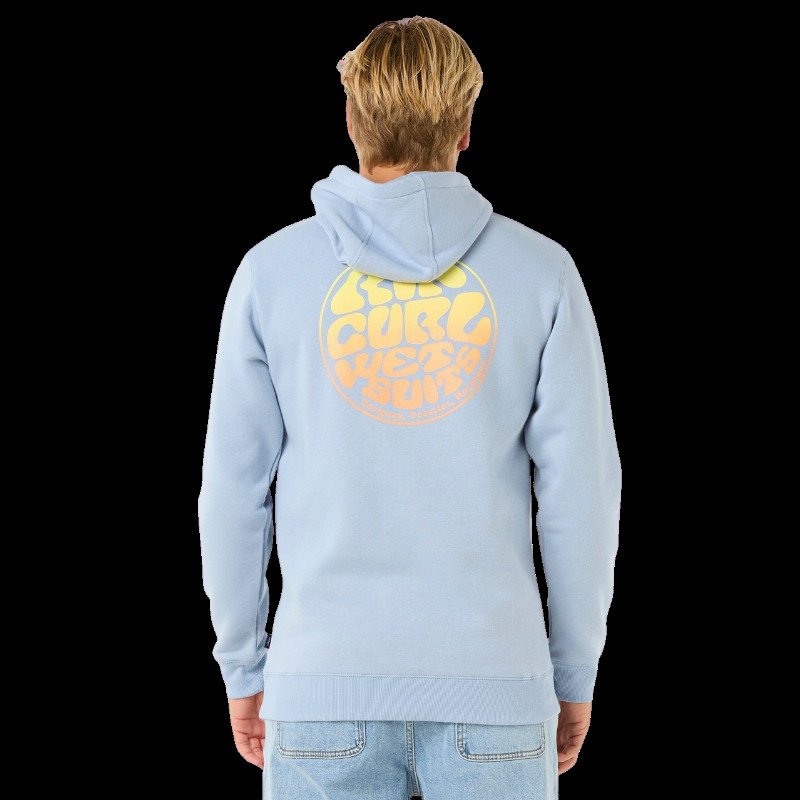 Wetsuit Icon Hoodie in Ice Blue