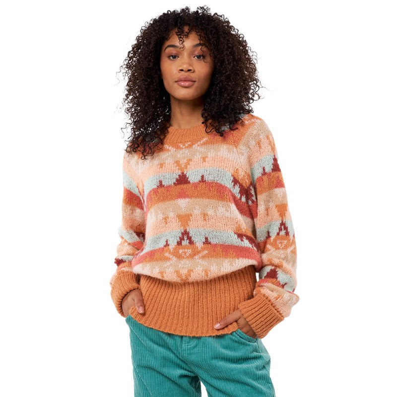 Rip Curl Zuma Aztec Jumper - Multi Colour