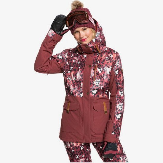 Andie - Snow Jacket for Women - Red - Roxy