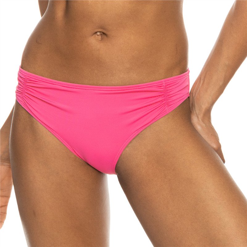 Roxy Beach Classics Hipster Bikini Bottoms - Shocking Pink
