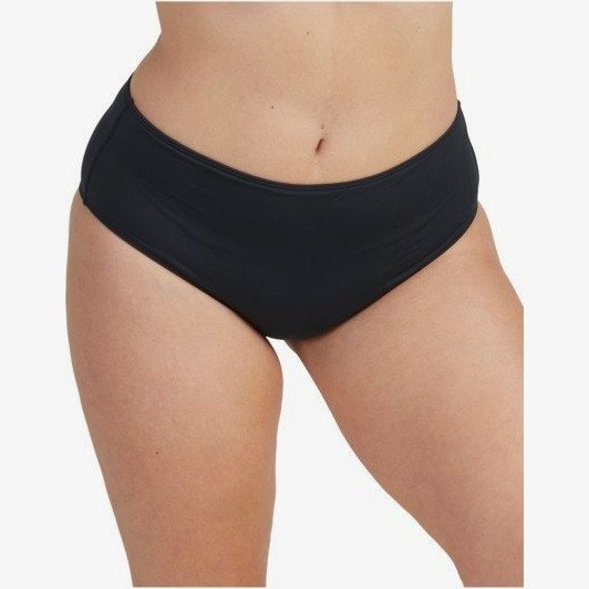 Beach Classics - Mid Waist Bikini Bottoms for Women - Black - Roxy