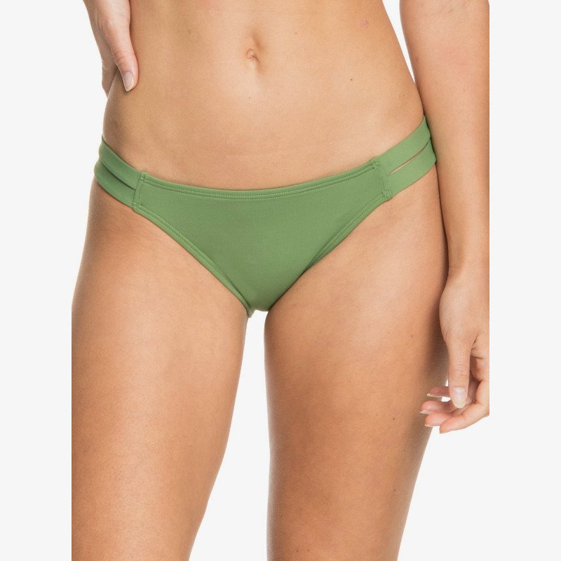 Beach Classics - Regular Bikini Bottoms for Women - Green - Roxy