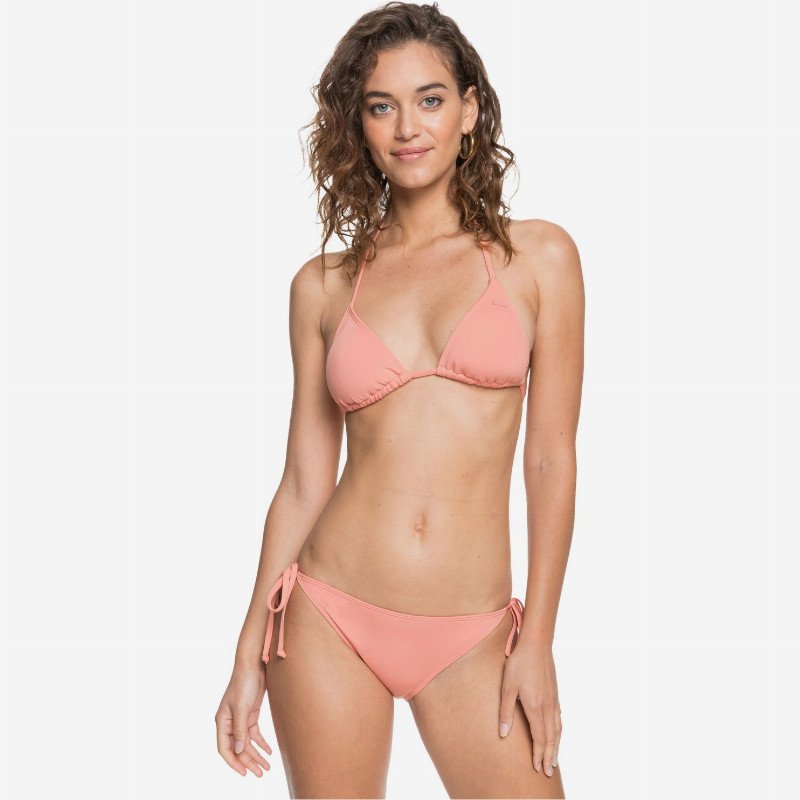 Beach Classics - Tiki Tri Bikini Set for Women - Pink - Roxy