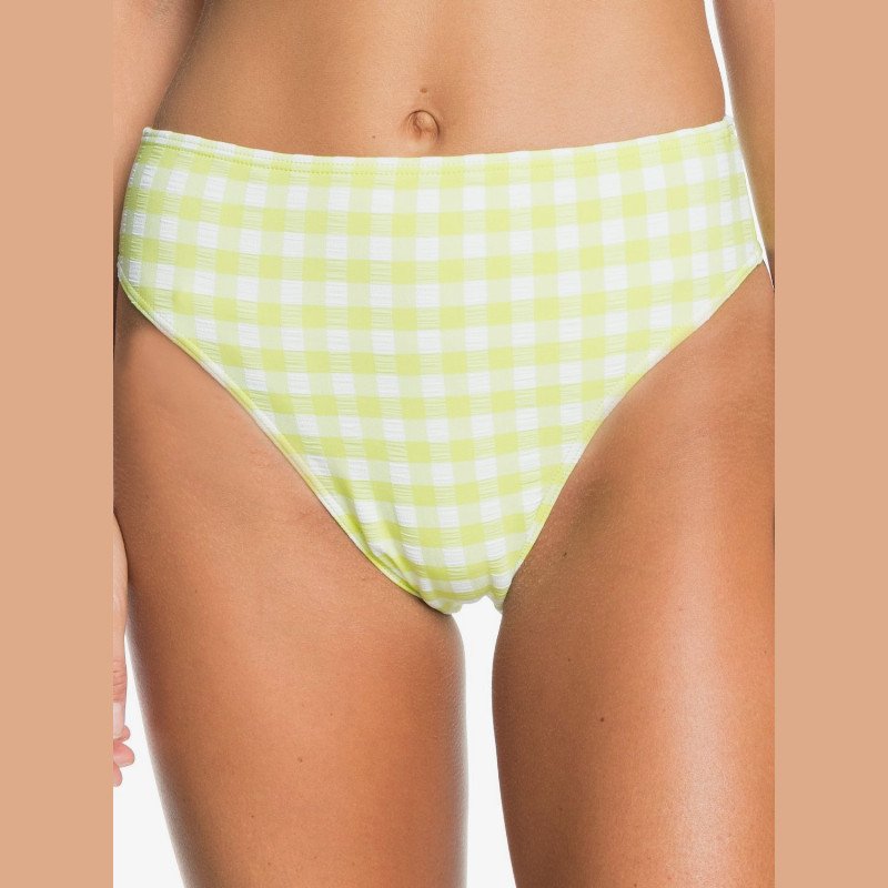 Beautiful Sun - High Waist Bikini Bottoms for Women - Green - Roxy