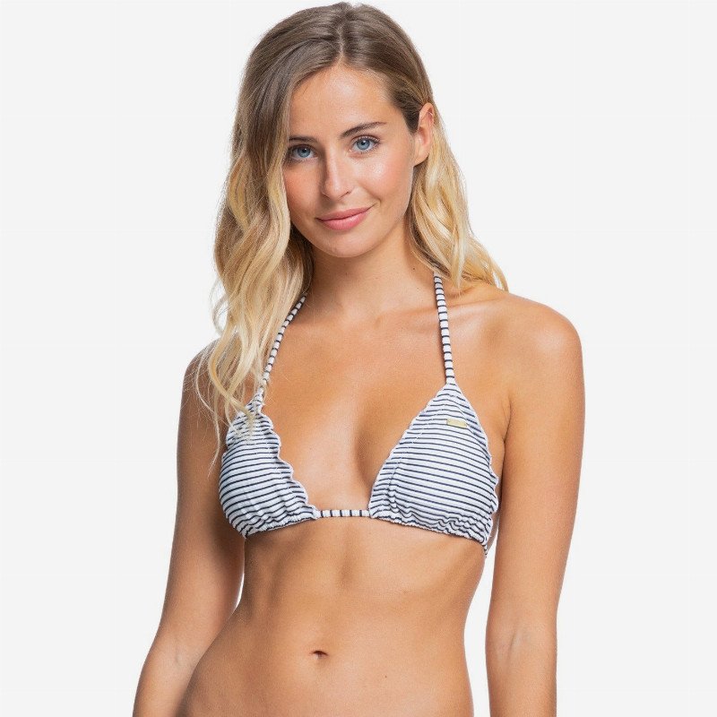 Bico Mind Of Freedom - Tiki Tri Bikini Top for Women - White - Roxy