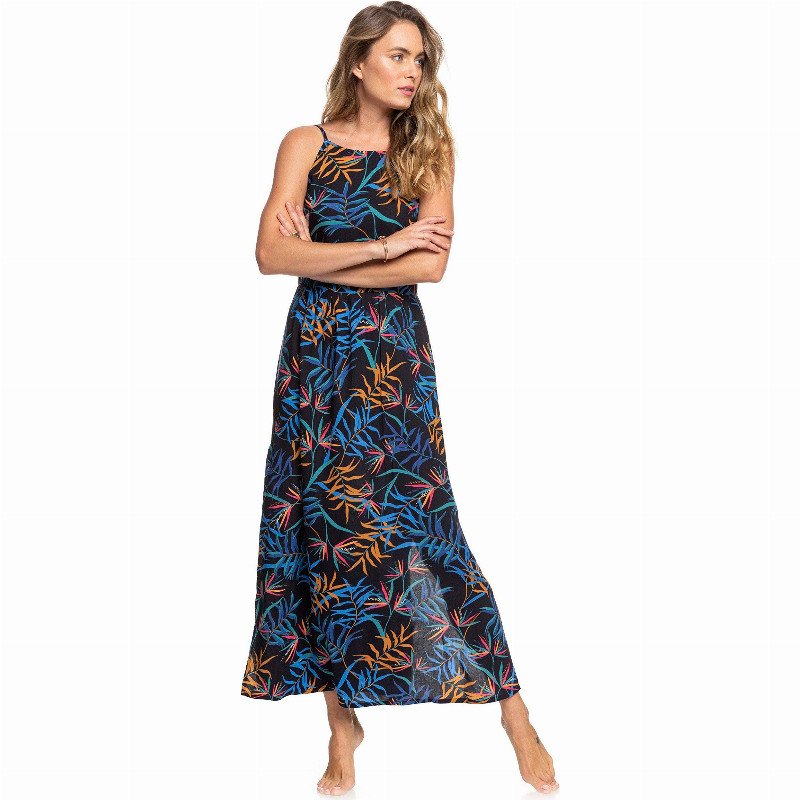 BILLABONG Young Womens Capri Sunset J Wvdr Kvj9 Strappy Maxi Dress