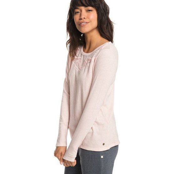 BLOSSOM DAY - LONG SLEEVE TOP FOR WOMEN PINK