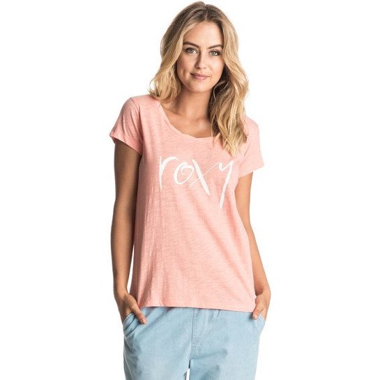 BOBBY TWIST STRAIGHT UP - T-SHIRT FOR WOMEN PINK