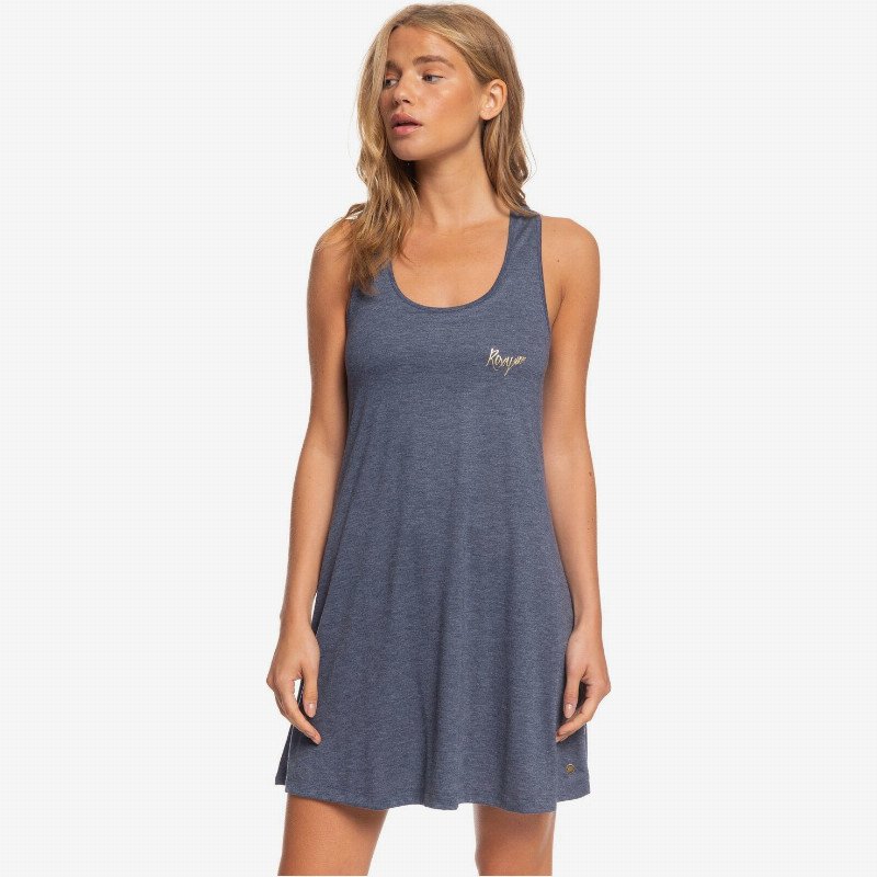 Closing Calls - Strappy Dress for Women - Blue - Roxy