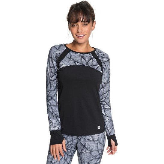 COLD RUN - TECHNICAL LONG SLEEVE TOP FOR WOMEN WHITE