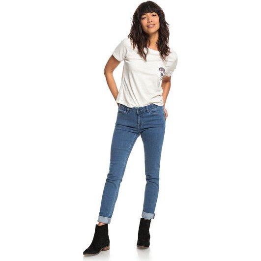 CRAZY MAZE - SKINNY FIT JEANS FOR WOMEN BLUE