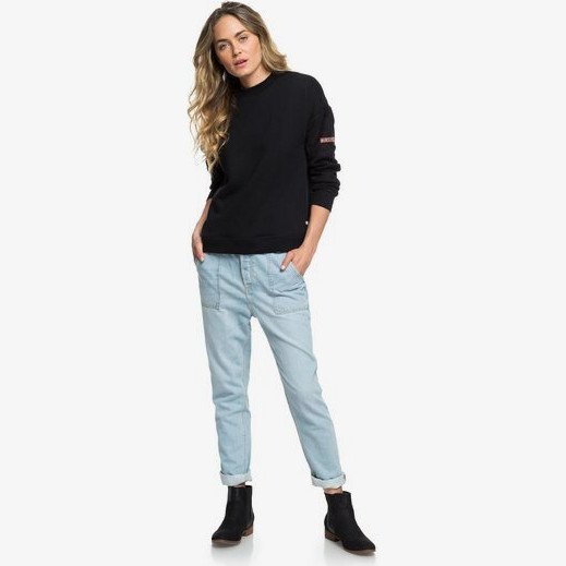 CRAZY NIGHT - RELAXED FIT JEANS FOR WOMEN BLUE