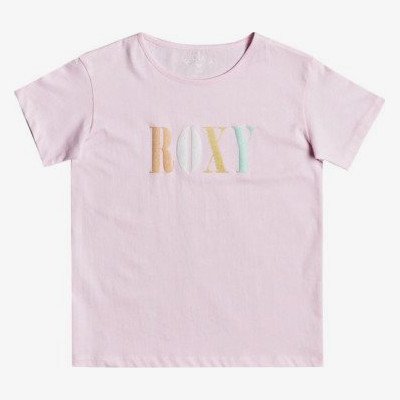 Day And Night - Organic T-Shirt for Girls 4-16 - Pink - Roxy