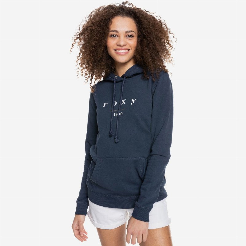 Day Breaks - Organic Hoodie for Women - Blue - Roxy