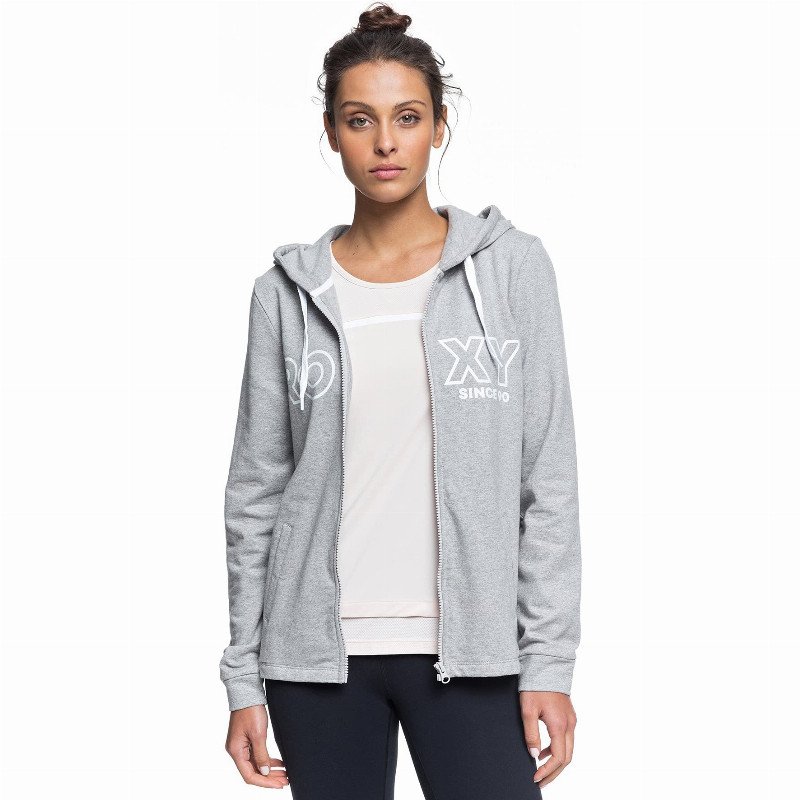 Down On ME - Zip-Up Hoodie for Women