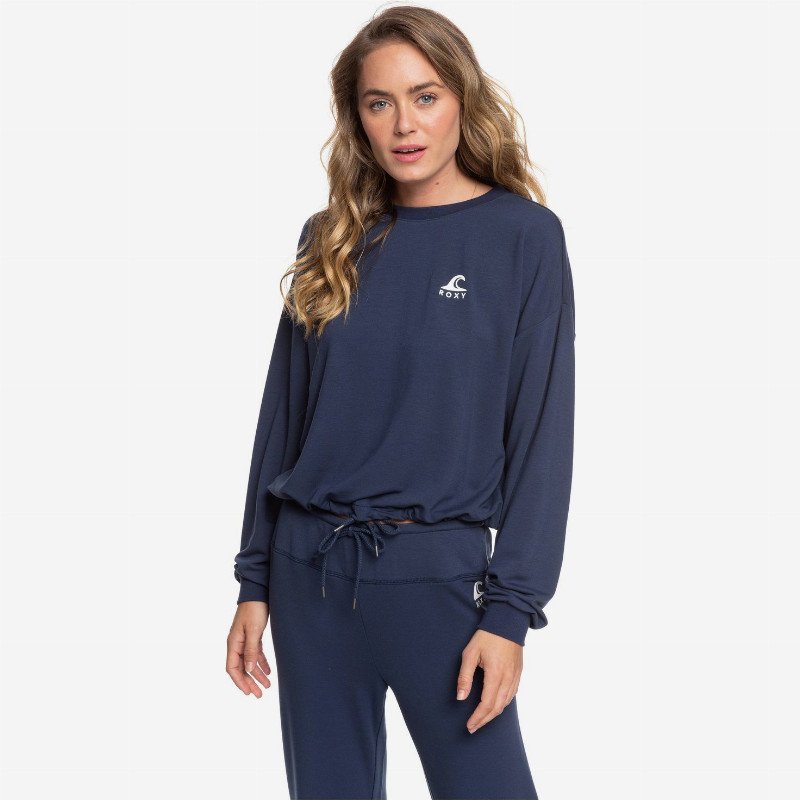 Down Time - Sweatshirt for Women - Blue - Roxy