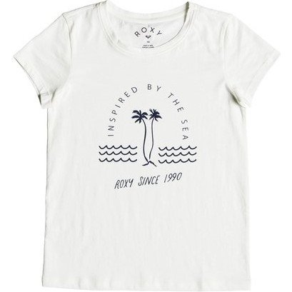 DREAM ANOTHER IN THE SEA - T-SHIRT FOR GIRLS 8-16 WHITE