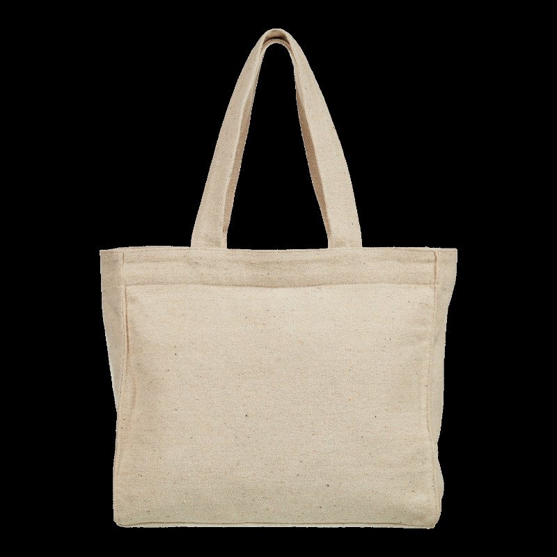 Drink The Wave Beach Bag in Natural