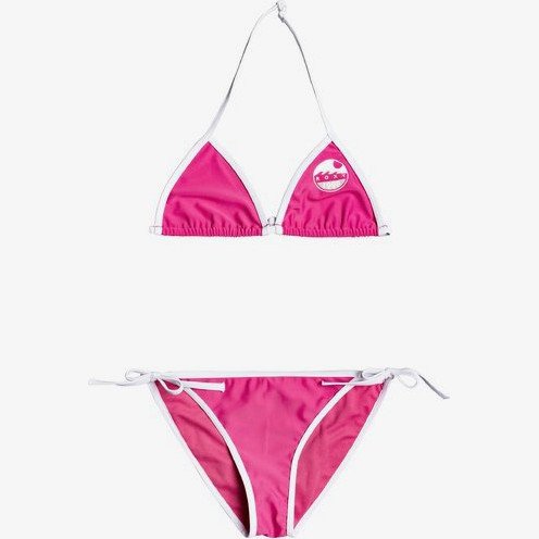 Early ROXY - Tiki Tri Bikini Set for Girls 8-16 - Pink - Roxy