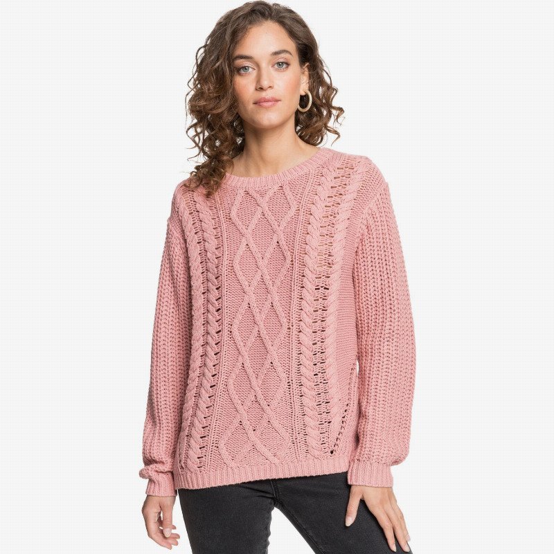England Skies - Jumper for Women - Pink - Roxy