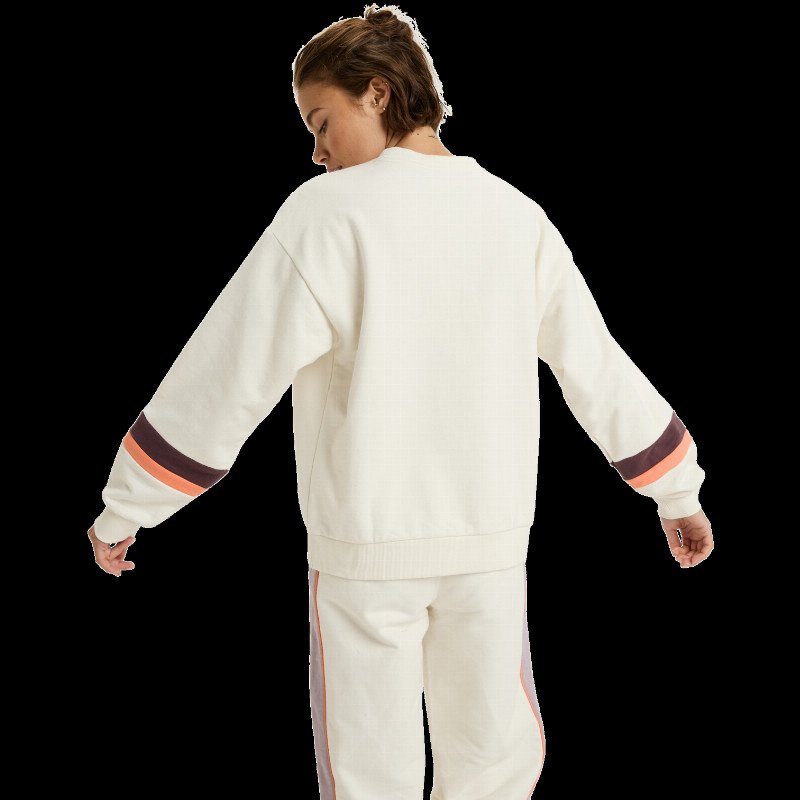 ESSENTIAL ENERGY TIMELESS SWEATSHIRT IN WHISPER WHITE
