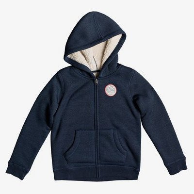 FEEL HER BREATH SEARCH FOR THE S - ZIP-UP HOODIE GIRLS 8-16 BLUE