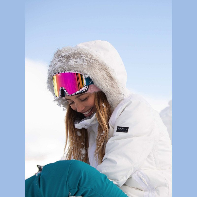 Feenity - Snowboard/Ski Goggles for Women - White - Roxy