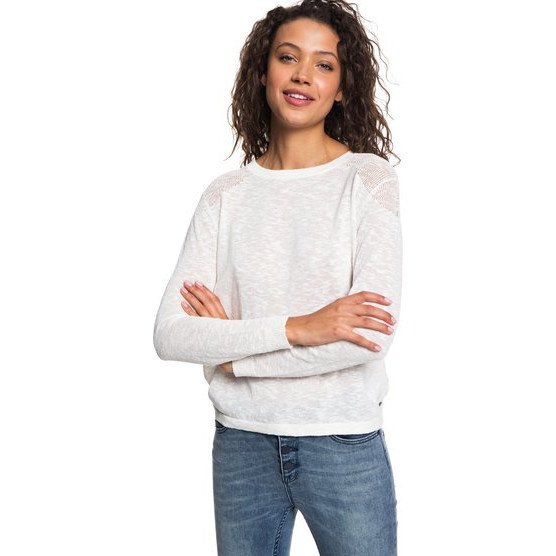 FIND YOUR WINGS - JUMPER FOR WOMEN WHITE