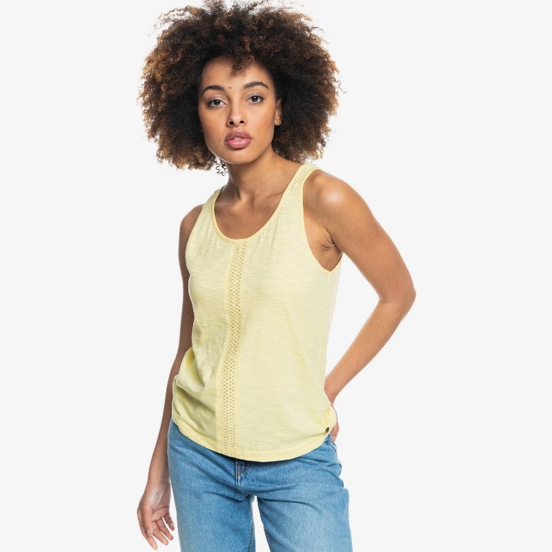 Flying Dove - Vest Top for Women - Yellow - Roxy