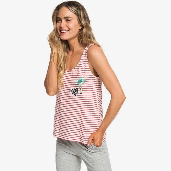 FOR YOU MY LOVE - VEST TOP WOMEN RED