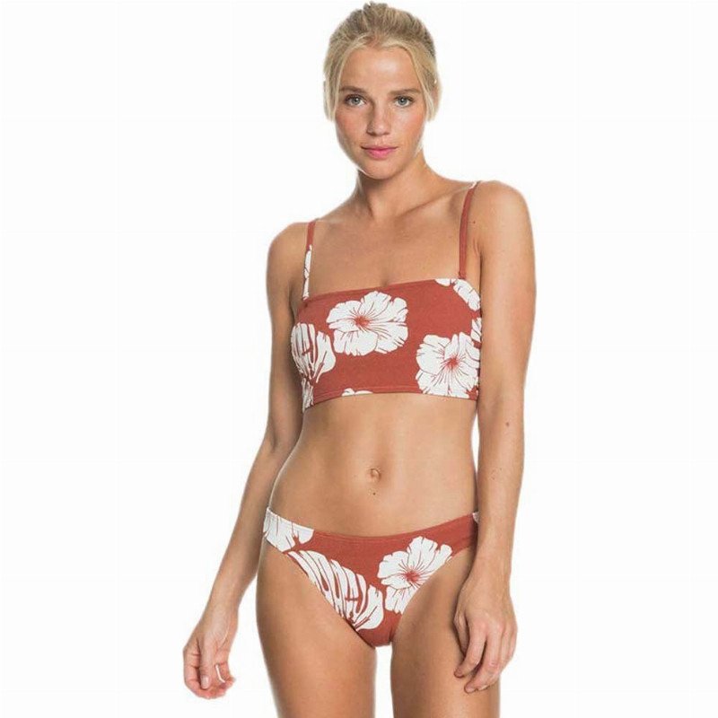 Garden Trip - Bandeau Bikini Set for Women