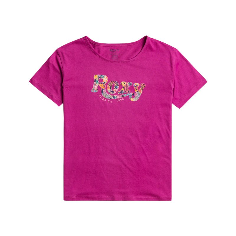 Roxy Girls Day And Night T-Shirt - Vivid Viola
