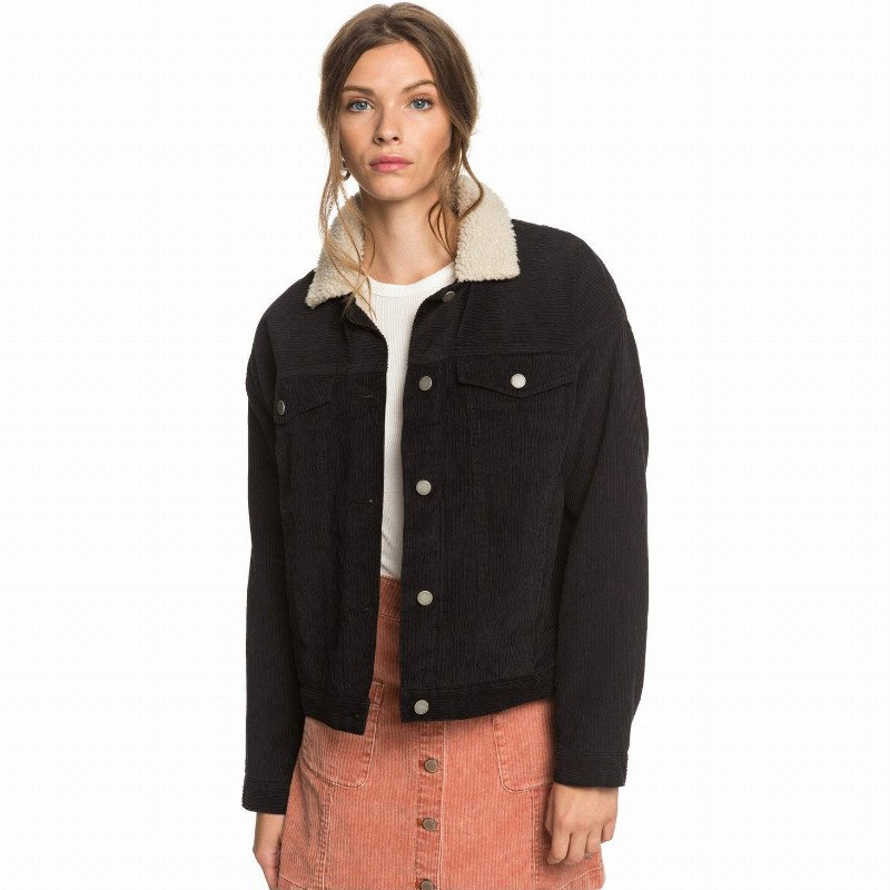 Good Fortune - Corduroy Trucker Jacket for Women