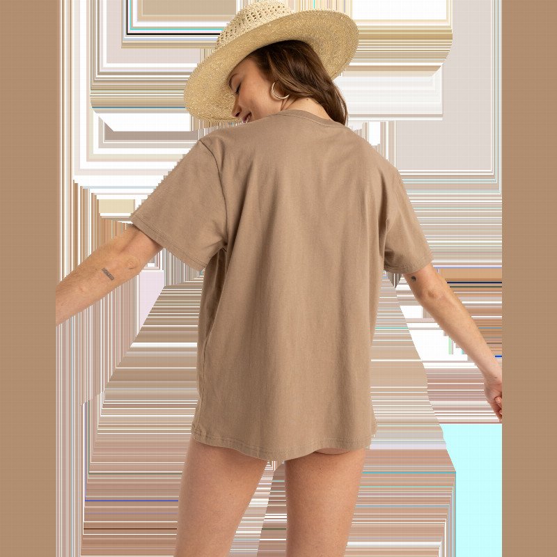 Hangloose Poster T-Shirt in Portabella