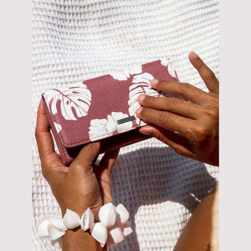 Hazy Daze - Tri-Fold Wallet - Pink - Roxy