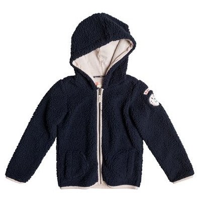 HIT THE SACK - ZIP-UP HOODIE FOR GIRLS 2-7 BLUE