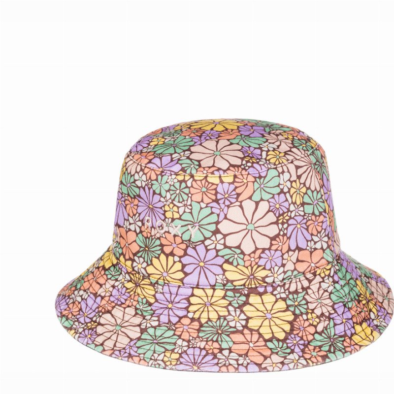 Roxy Jasmine Paradise Bucket Hat - Rootbeer