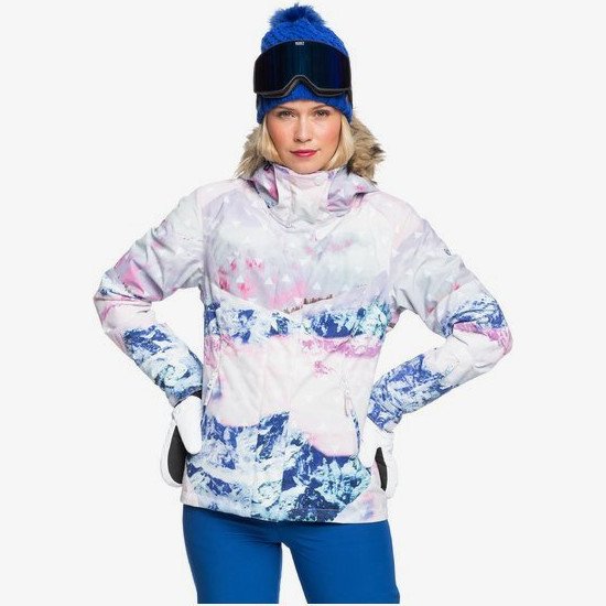 Jet Ski SE - Snow Jacket for Women - White - Roxy
