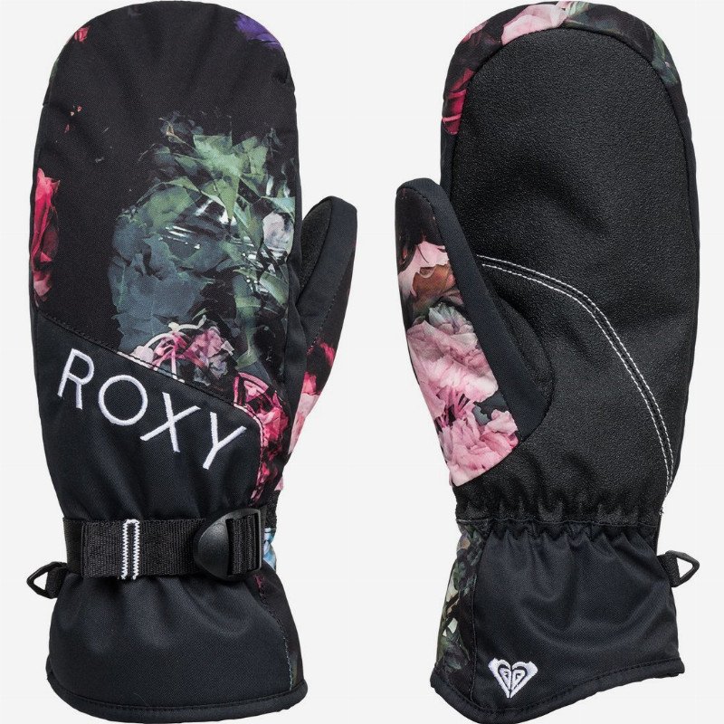 ROXY Jetty - Snowboard/Ski Mittens for Women - Black - Roxy