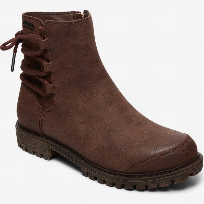 Kearney - Faux Leather Boots for Women - Brown - Roxy