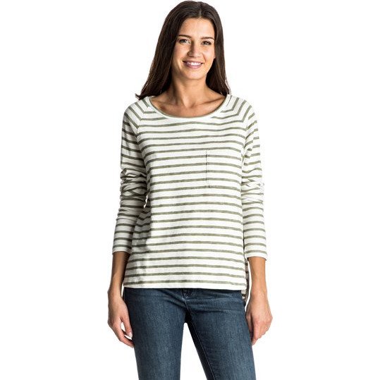 KEEP UP BLUES - LONG SLEEVE TOP FOR WOMEN GREEN