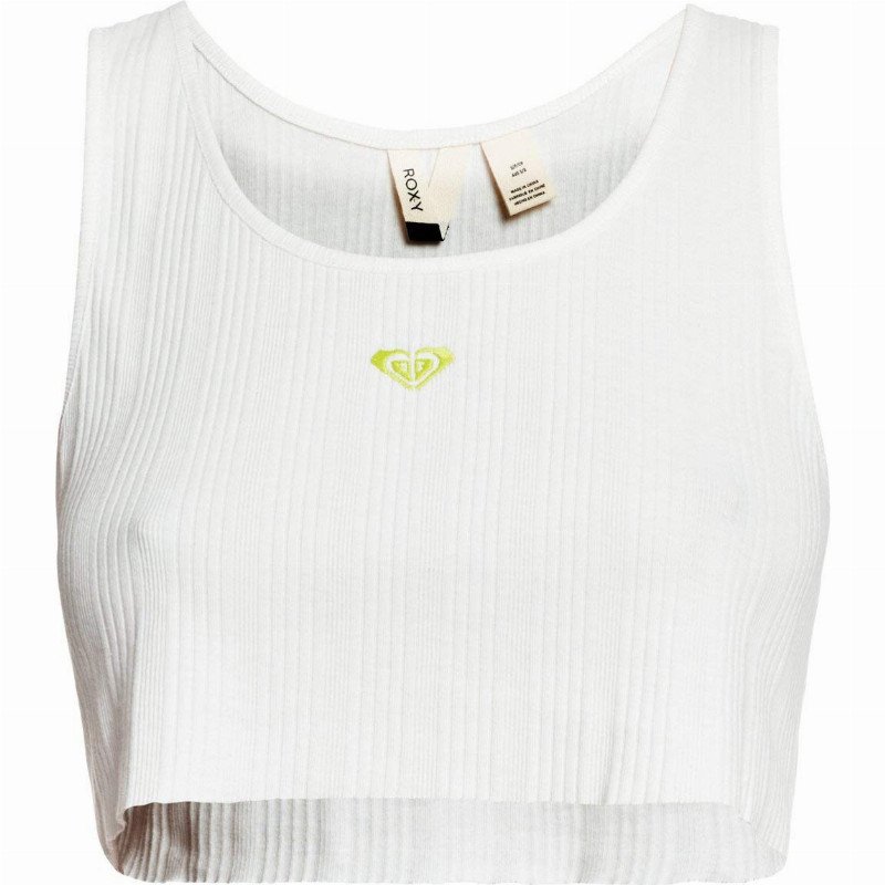 Kelia Summer Feeling - Cropped Rib Knit Vest Top for Women