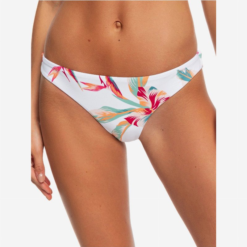 Lahaina Bay - Mini Bikini Bottoms for Women - White - Roxy