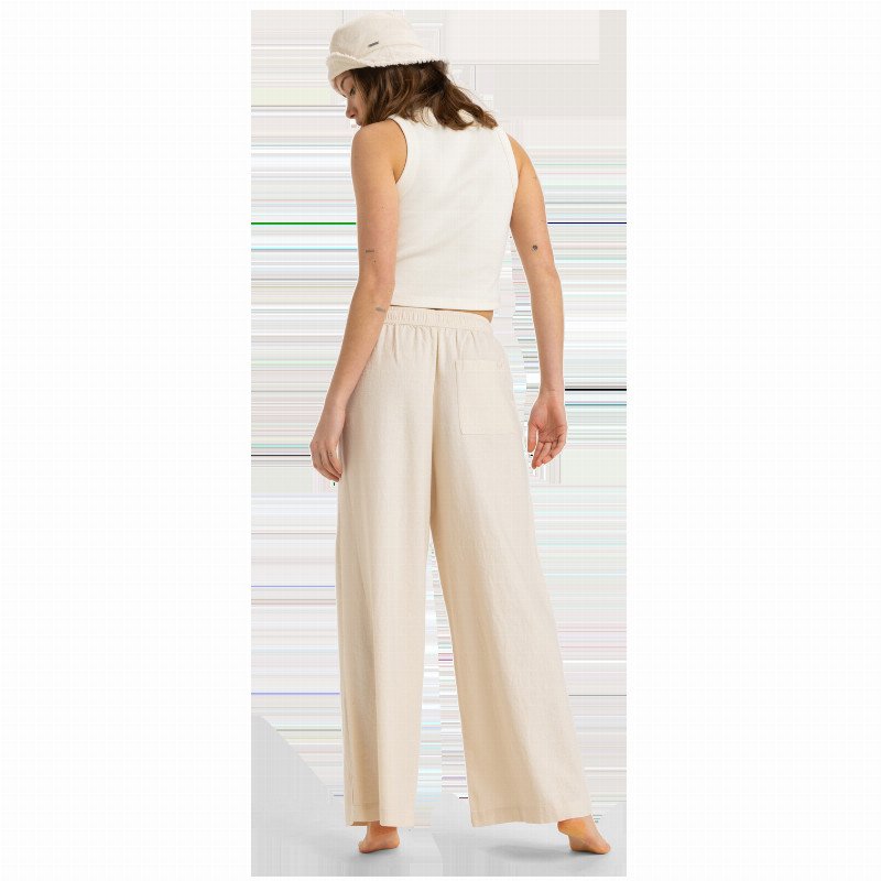 Lekeitio Break Midweight Trousers in Parchment